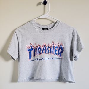 Thrasher crop top